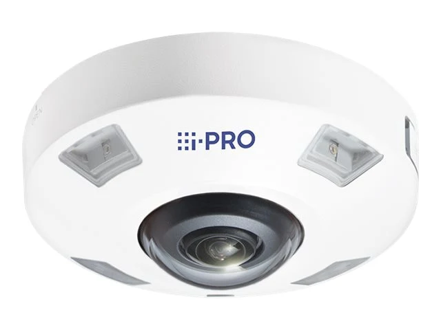 Sensor de Seguridad i-PRO WV-S4576LA 12MP Sensor IR Outdoor 360 Degree Fisheye Network Camera