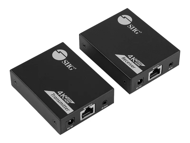 Conmutador AV SIIG 4K 60Hz HDMI Over CAT6 Extender