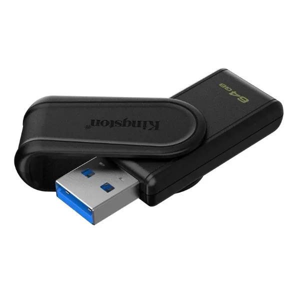 Pendrive Kingston DataTraveler Exodia S USB 3.2 - 128GB - Color Negro - DTXS/128GB
