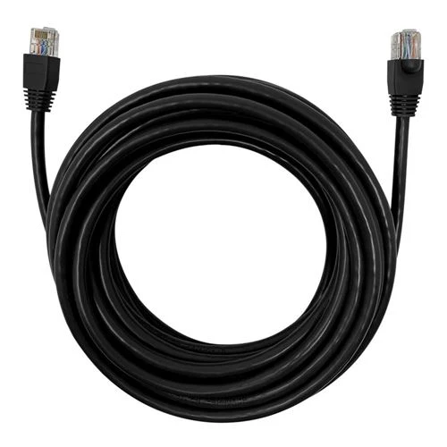 Cables de Red PPA 25 ft. CAT 6 Snagless Ethernet Cable Negro