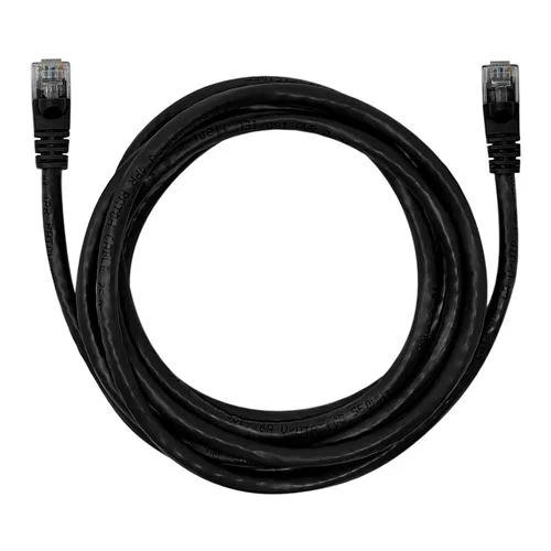 Cables de Red PPA 7 Ft. CAT 6 Snagless Ethernet Cable Negro