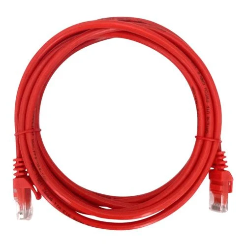 Cables de Red PPA 10 Ft. CAT 6 Crossover Ethernet Cable Rojo