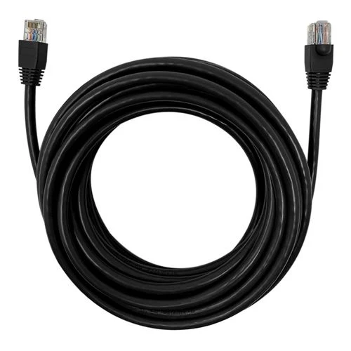 Cables de Red PPA 25 Ft. CAT 6 Snagless Ethernet Cable Negro