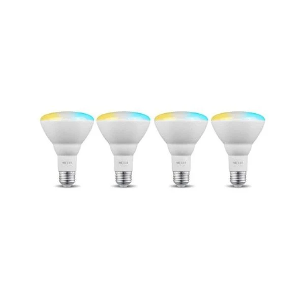 Bombilla Nexxt LED Inteligente Wi-Fi 110V BR30 – NHB-W210 – Blanco Regulable – Empaque 4 Unidades