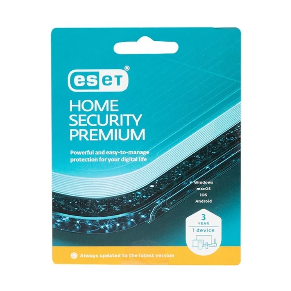 ESET Home Security Premium (3 Year, 1 Device) CRD-EHSP-N3-1-1 - Antivirus