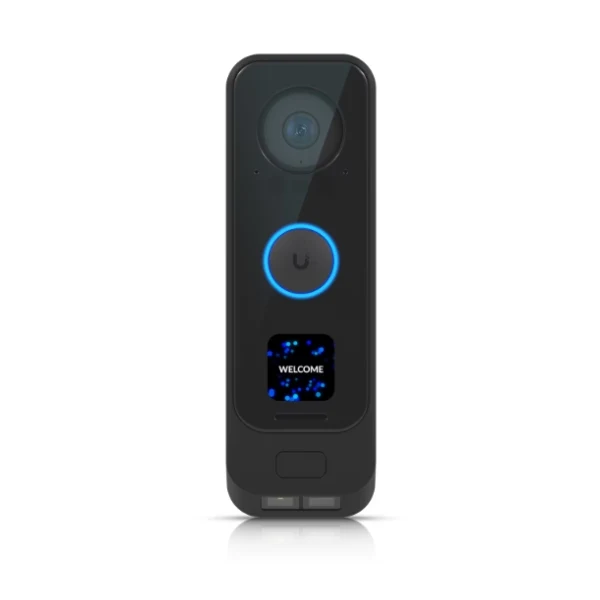 Ubiquiti Video Doorbell Security Camera - Black - Full HD, Night Vision, Smart Detection