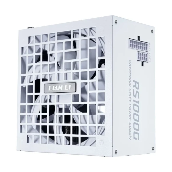 Fuente de Poder Lian Li RS1000W with Hub - 1000W - 80 PLUS Gold - Modular - ATX - White