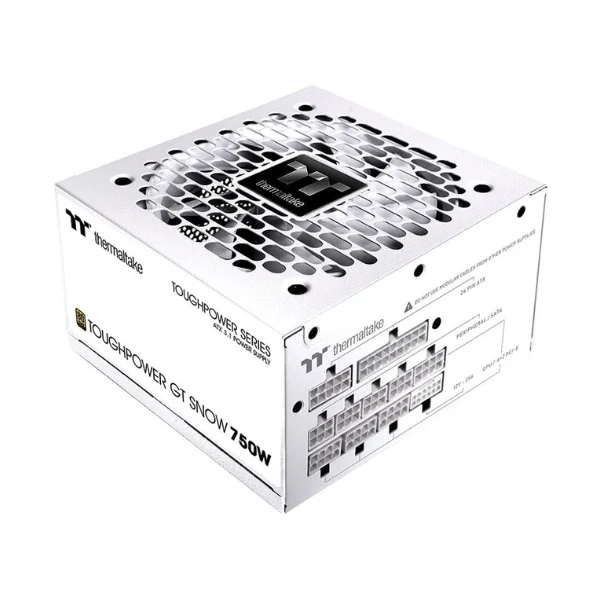 Fuente de Poder Thermaltake Toughpower GT Snow - 750W - 80 PLUS Gold - Modular - ATX - White