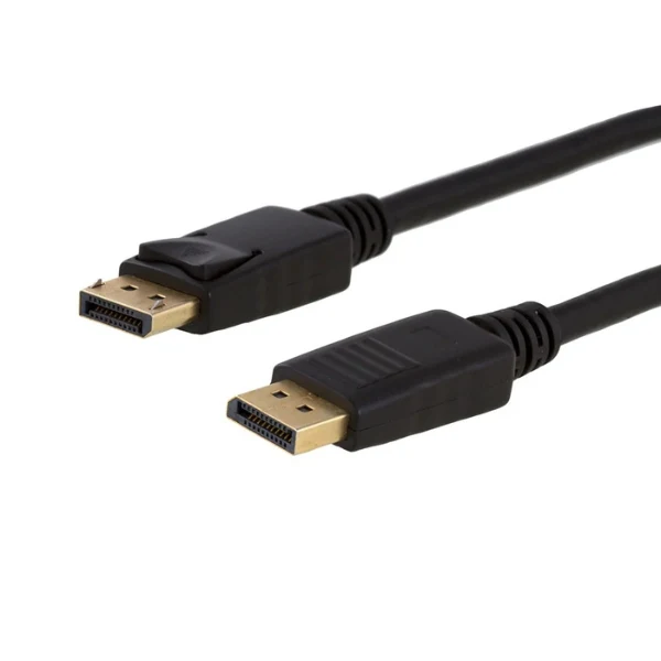 Cable DisplayPort a DisplayPort M/M 1.8m - 4K UHD 60Hz - Versión 1.2 - ARG-CB-1100