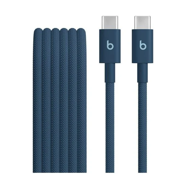 Cable Apple Beats USB-C a USB-C Trenzado (1.5 m) – Nitro Navy – MDGE4LL/A