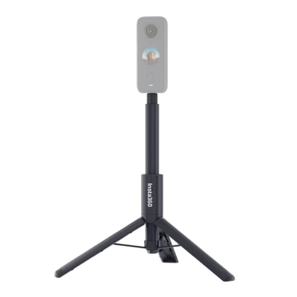 Palo Selfie Invisible y Trípode Insta360 2 en 1 - Aluminio - Extensión 24.89 a 108.96 cm - CINX2CB/G - Negro