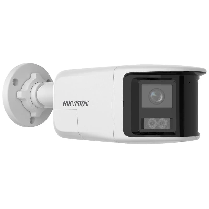 DS-2CD1T63G2P-LIUF/SRB Cámara IP Dual 6 Mp 180° Exterior IP67 Ultra Baja Iluminación Soporta memoria micro SD