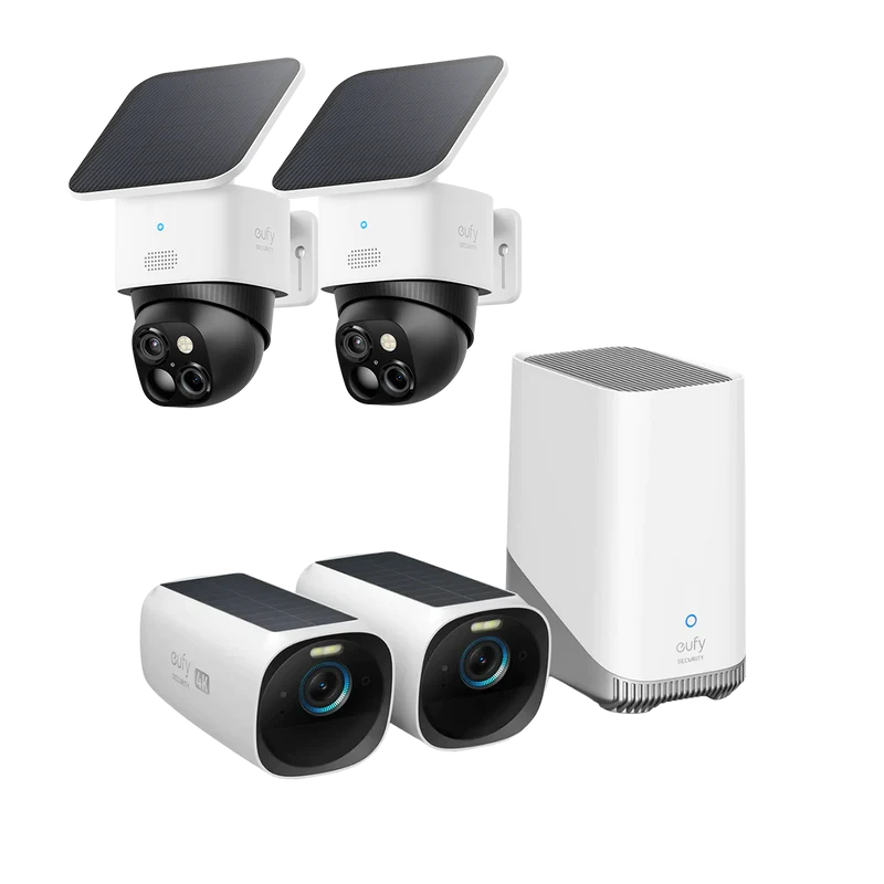 eufyCam S330 (eufyCam 3) + SoloCam S340 (2-Pack)