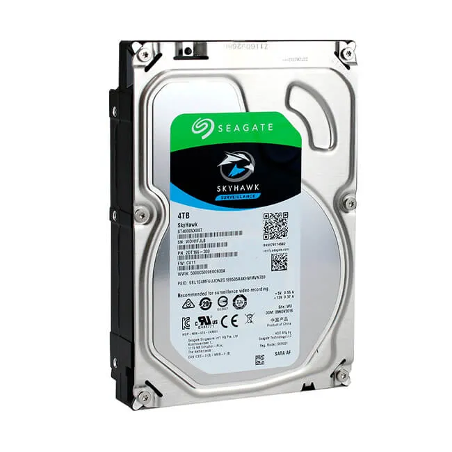 Disco Duro Seagate SkyHawk 4TB Desktop 3.5" SATA 5900RPM 64MB Videovigilancia