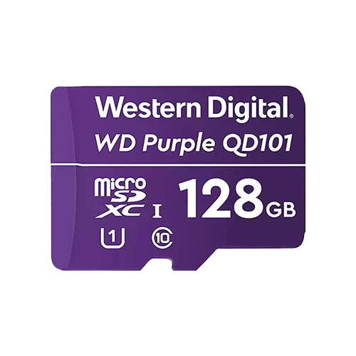 Memoria Micro SD Western Digital Purpura 128GB WDD128G1P0C