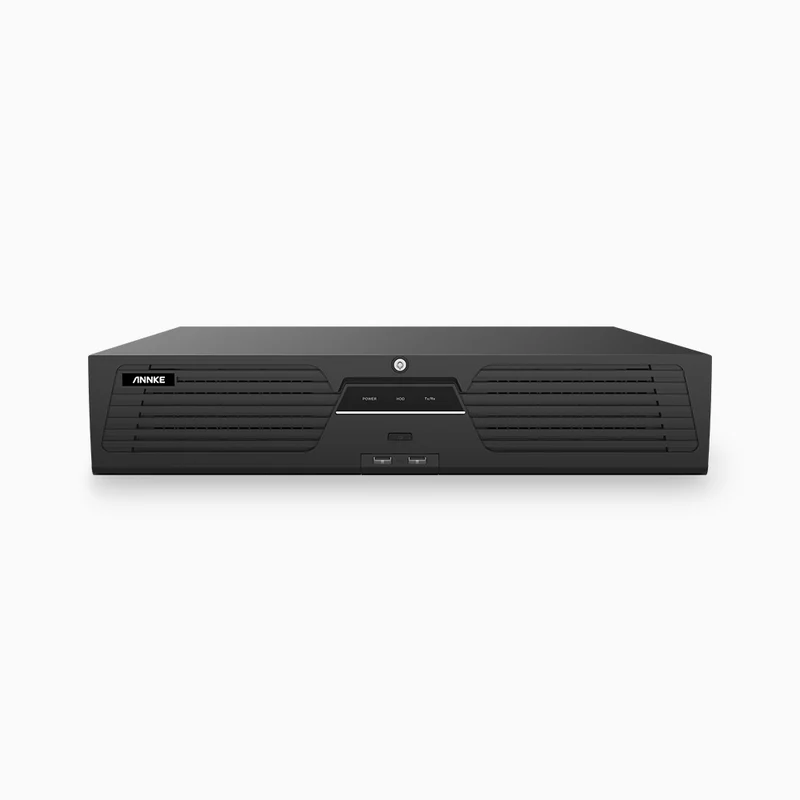 NNR6432 - 4K 64-Channel Non-PoE NVR Recorder, 32MP Resolution, 8 Hard Drive Bays, Up to 112TB Storage, H.265+, Supports Fisheye/People Counting/ANPR Cameras