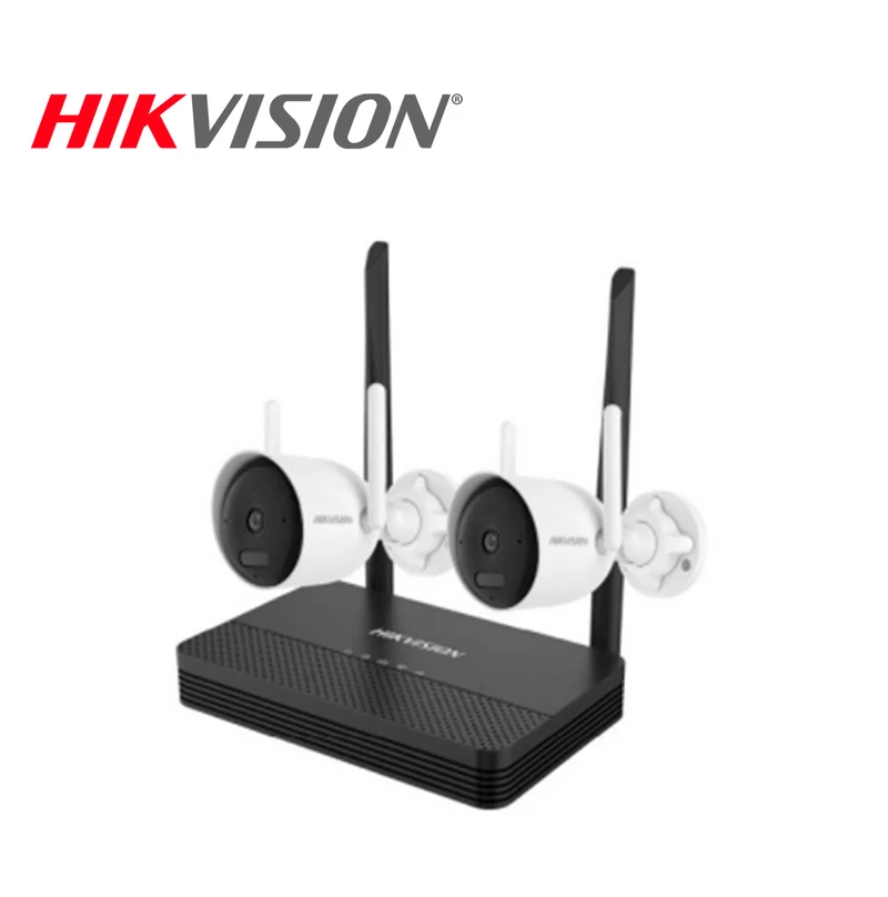 Kit de videovigilancia WiFi Bullet de 2 MP Micro SD, hasta 512 GB