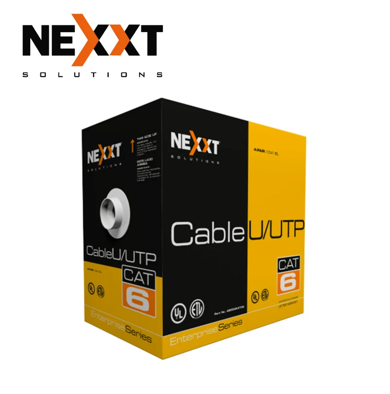 Cable de par trenzado 4 pares Cat6 AB356NXT01 Marca: Nexxt