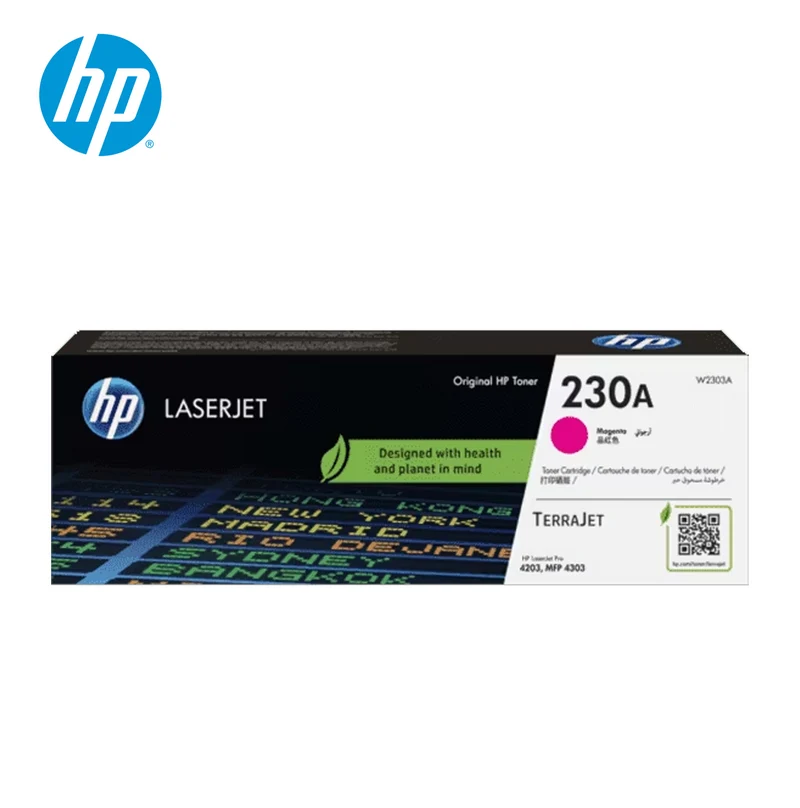 Cartucho Tóner en Polvo Magenta Original W2303A Marca: HP