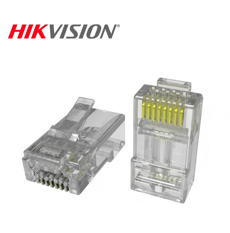Conector RJ45 Sin Blindaje 8 Pines DS-1M6AUA Marca: Hikvision