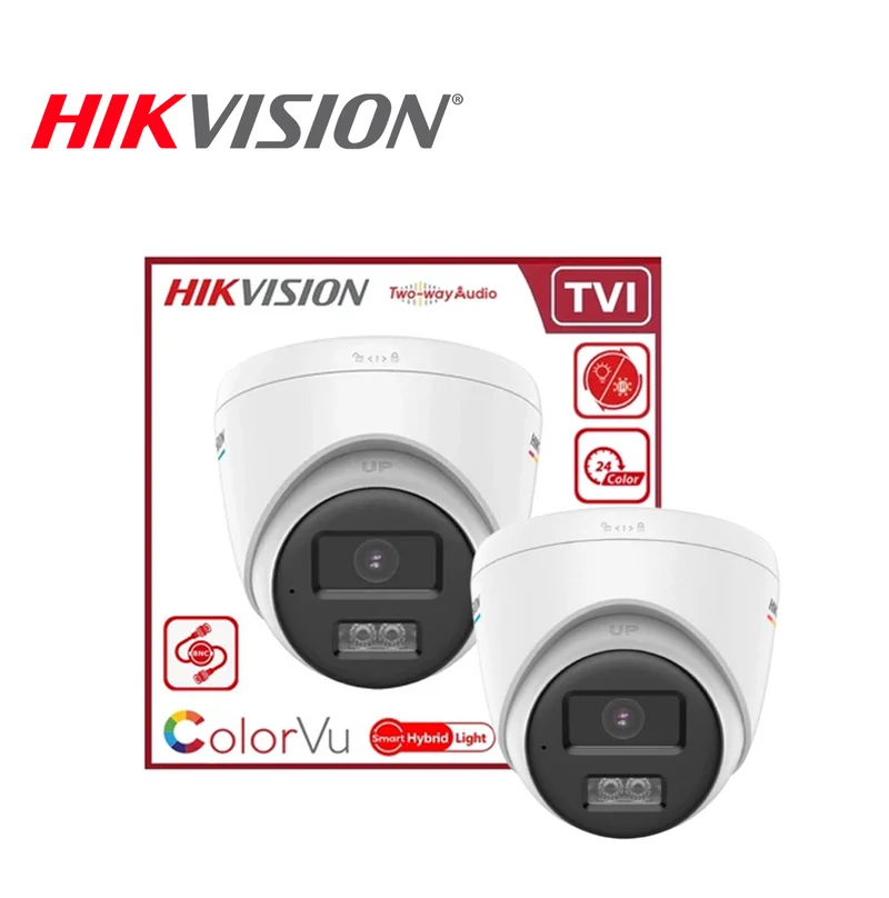 Cámara Turret analógica 2MP DS-2CE72DF3T-LXTS Marca: Hikvision