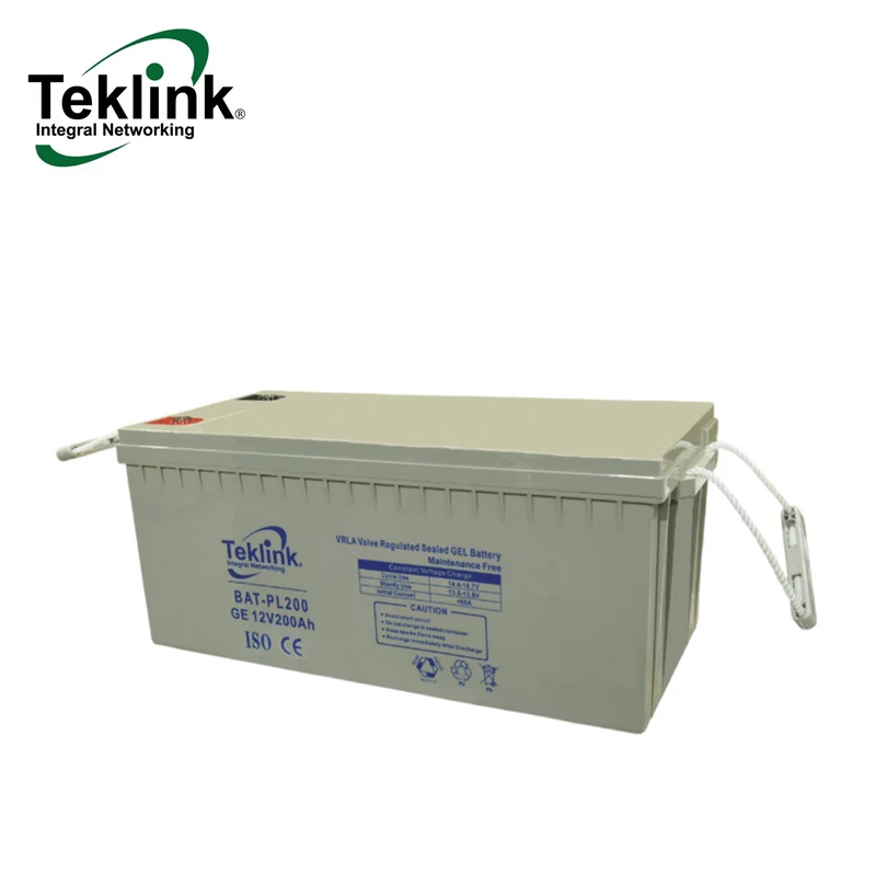 Batería de 12V DC 200AH PL200 Marca: Teklink