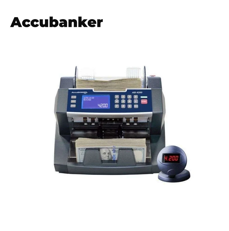 Contador de billetes AB4200 MGUV Marca: ACCUBANKER
