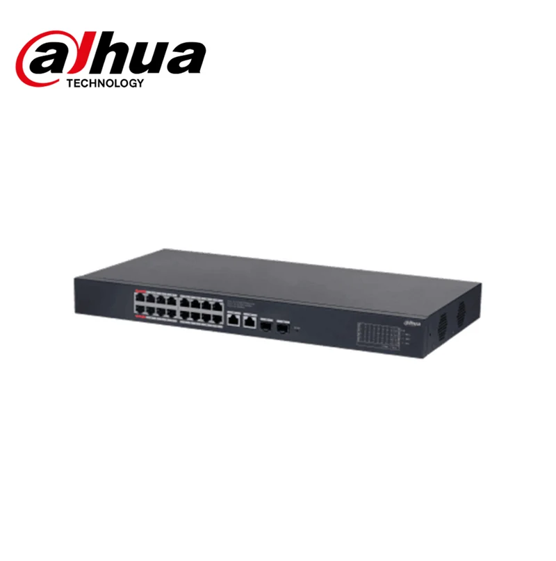 Switch cloud POE de 16 puertos 2 uplink CS422016GT190 Marca: Dahua