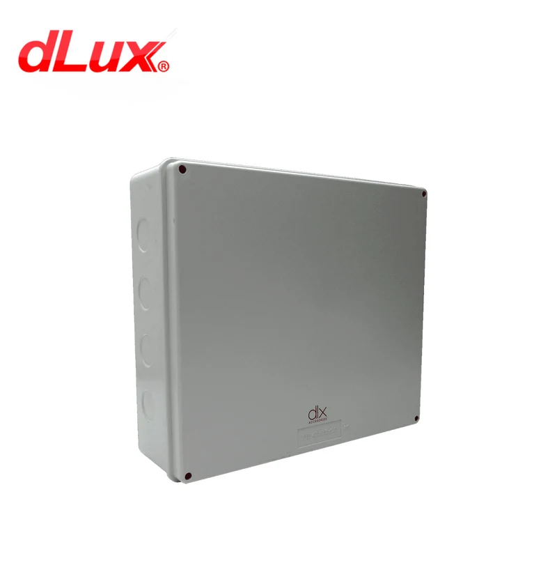 Caja plexo sin conos 400 x 350 x 120 IP65 DLX400350120S Marca: Dlux