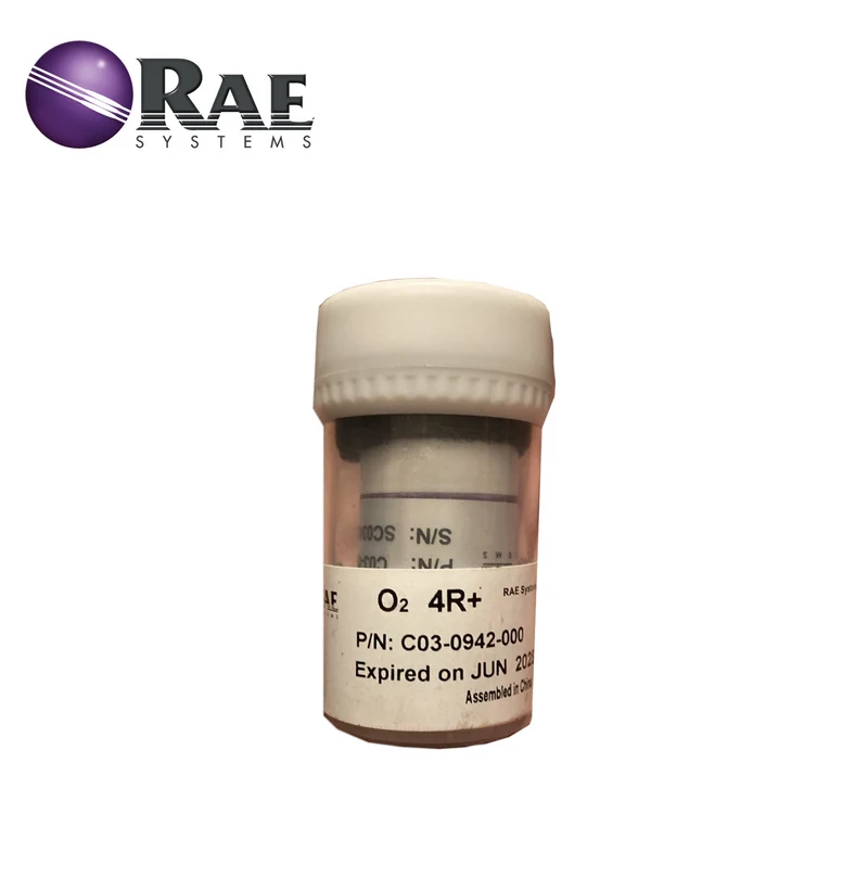 Sensor de oxígeno y sulfuro de hidrógeno Rae C03-0942-000 PB 02 4r