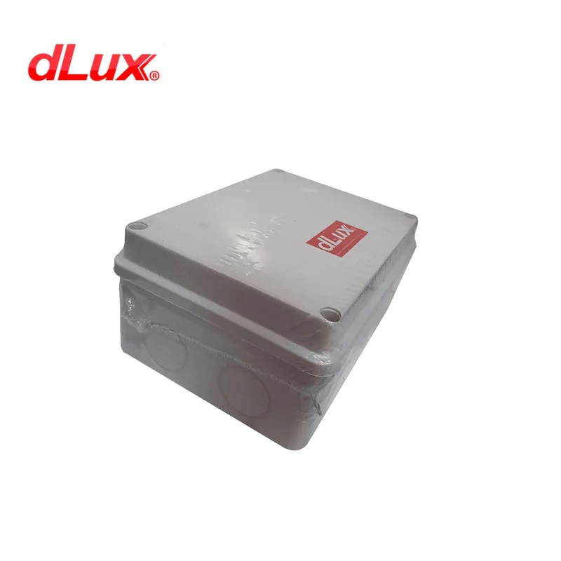 Caja plexo sin conos 150 x 110 x 70 IP65 DLX15011070S Marca: Dlux