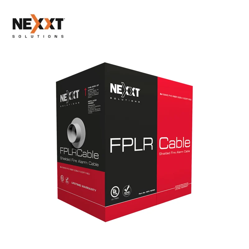 Cable de alarma 1P 16AWG PVC de 305 metros NFC-16FRR Marca: Nexxt